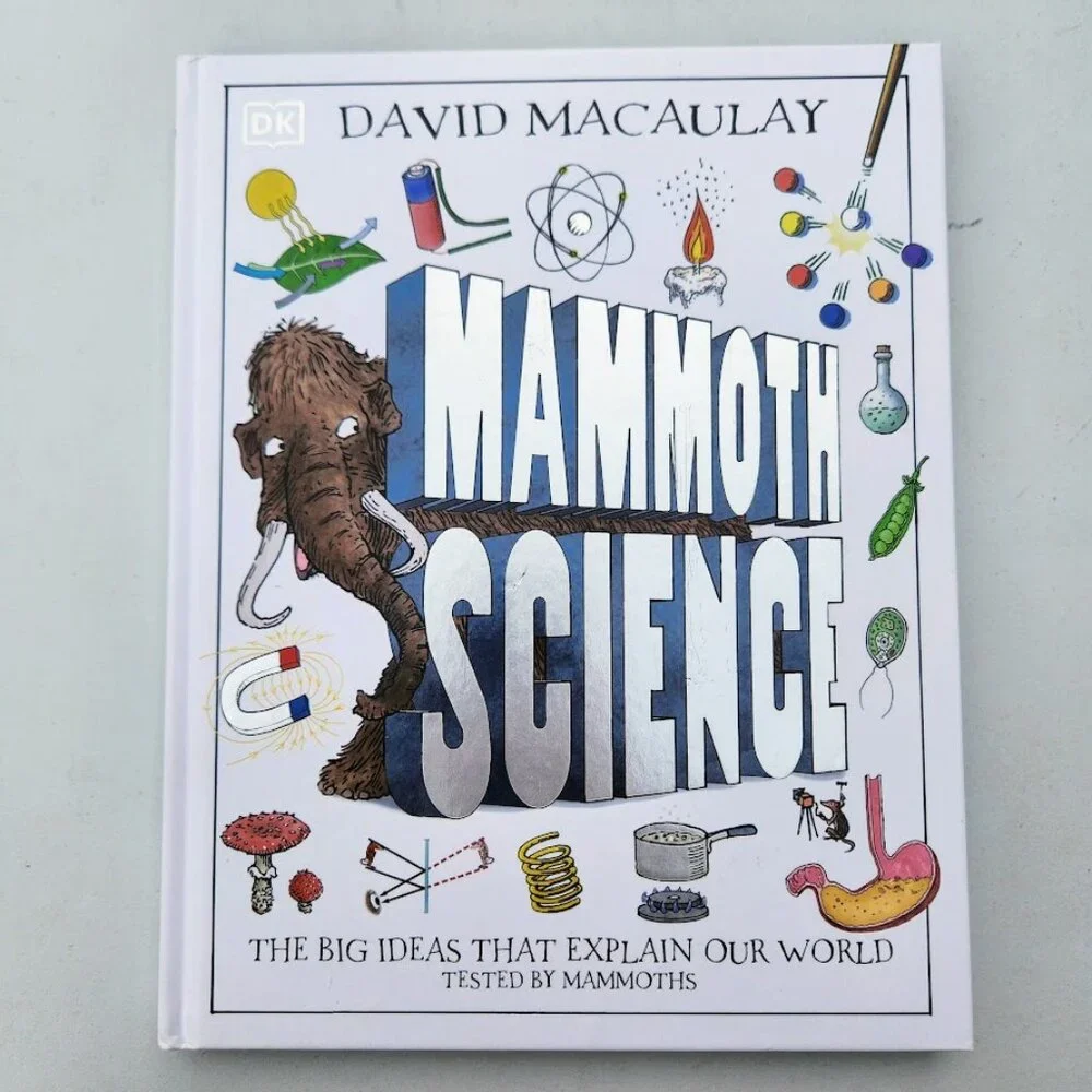 Mammoth Science Book Science STEM Comicbook Hardcover  DK David Macaulay NEW